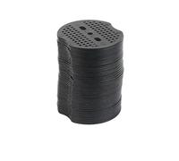 Picchetti Per Telo Pacciamatura Chiodi for terra a forma di U Cuscinetti for graffette da giardino Chiodo for tubi for recinzione piegato argento for trattenere la barriera dei prati(Pad 10pcs)