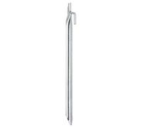 Picchetti per tenda, 24 pezzi, a forma di V, 29,5 cm, in acciaio zincato | Acciaio zincato resistente alla ruggine,gancio in cima,estremità appuntita,ancoraggio al pavimento,gazebo,tende da sole