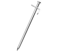 Picchetti per tenda 24 pz. 19,5 cm 8 mm acciaio zincato | Gancio e occhiello, punta affilata, per tende, gazebo, tende da sole, paravento, tende da sole, attrezzatura da pesca