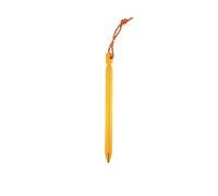 Picchetti per tende, 10 picchetti da giardino in lega di alluminio 18 cm, chiodi terra for amaca resistente, forniture campeggio(Gold)