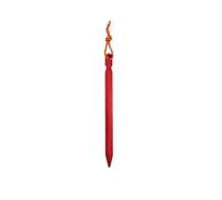 Picchetti per tende, 10 picchetti da giardino in lega di alluminio 18 cm, chiodi terra for amaca resistente, forniture campeggio(Red)