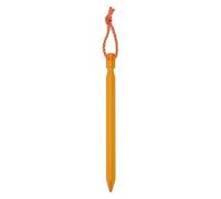 Picchetti per tende, 6 pezzi da 23 cm in lega di alluminio for tettoia giardino, picchetti terra resistenti con cordino riflettente, amaca campeggio(Gold 6pc)