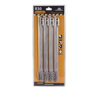 Picchetti per tende in acciaio per impieghi gravosi Campingmoon con gancio R30-8