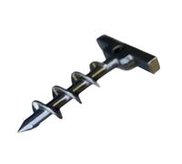 Picchetti Per Tende - Picchetti Per Tende Resistenti - Picchetto Per Trampolino Con Vite Di Ancoraggio - Picchetti Per Da Campeggio Resistenti Con Design A Vite Per Una Presa Salda Su