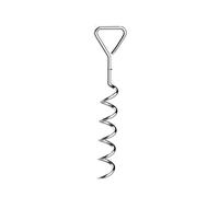 Picchetti portatili per trampolino, resistenti, ancoraggi a terra per legare a spirale, picchetti di ancoraggio a terra per trampolini tende altalena (Small 2)