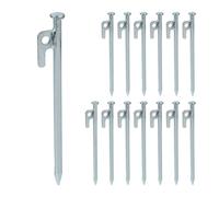 Picchetti tenda campeggio Ancoraggi per tende 20 cm 14 pz. Ganci per teloni
