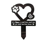 Picchetto da giardino commemorativo per cani, pietra commemorativa per animali domestici, marcatore di tomba per animali domestici | Decorazione esterna per la perdita di animali domestici
