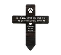 Picchetto da giardino commemorativo per cani, pietra commemorativa per animali domestici, marcatore di tomba per animali domestici | Decorazione esterna per la perdita di animali domestici