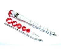 Picchetto da terra con tassello da pavimento manicotto a vite manicotto da pa...