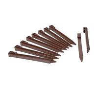 Picchetto Ecowood h30 cm4 Di colore marrone