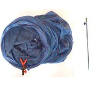 Picchetto + Nassa 2.50mt con Reggicanna da Pesca Micro Rete con Porta Reggi Canna Inglese Ledgering