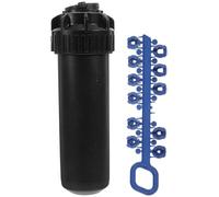 Picchetto per Irrigatore Riutilizzabile Dn20 in Abs, Robusto e Multiuso | Giardino e Serra, Irrigazione fuori Terra, Nero, Adatto a Vasi e Spruzzatore