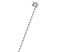 Picchetto professionale Gallagher per messa a terra da 2m con morsetto 3 pezzi