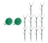 Picchetto regolabile per piante rampicanti da interno, piccolo paletto per piante in vaso, paletti decorativi da giardino, verde