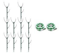 Picchetto regolabile per piante rampicanti per interni, piccolo paletto per piante in vaso, giardino, giardinaggio all'aperto