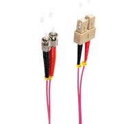 picchi da brividi BS77912/4. Lunghezza cavo 10 m tipo fibra ottica OM4 connessione 1 SC connessione 2 ST diametro foro 50 m ful
