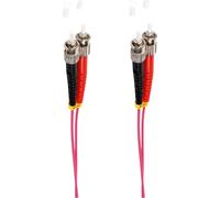 picchi da brivido BS77904/4. Lunghezza cavo 5 m tipo guida luminosa OM4 connessione 1 ST connessione 2 ST diametro del foro 50
