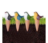 Picchi di irrigazione - Picchi di irrigazione per vasi - 4 pezzi per la cura delle vacanze - Strumento di irrigazione lenta a forma di gazza per fioriere giardino e patio
