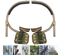 Picchi for arrampicata sugli alberi in acciaio inossidabile, attrezzatura da arrampicata antiscivolo for elettricisti e cacciatori, for lavoro sugli alberi e osservazione(500model)