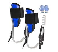 Picchi per arrampicata sugli alberi | Attrezzature da arrampicata su in lega di alluminio,Strumenti pesanti sicuri Attrezzatura da palma per professionisti dello sport Sopravvivenza Giungla