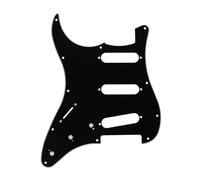Picchia di battute di chitarra Piatto di graffio 11 fori per la chitarra elettrica a mancino per esercitazioni e performance materiale plastico in PVC durevole. (GSS45) (GSS47)