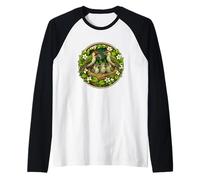 Picchio Verde Uccello birdwatcher Primavera Uccello canoro Pulcino Maglia con Maniche Raglan