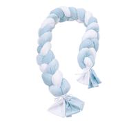 PICCI - Riduttore Bombolino Treccia per Lettino - Bianco/Celeste