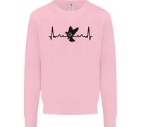 Piccione Caccia Cuore Beat Ecg Hunter Kids Felpa Maglioncino