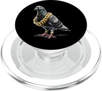 Piccione colomba amante degli uccelli motivo foresta fauna selvatica arte PopSockets PopGrip per MagSafe