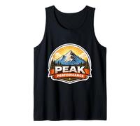 Picco Prestazioni Alpinismo Alpinista Escursionista Escursionismo Gioco di Parole Canotta