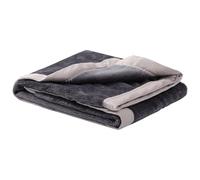 PiccoCasa Coperta per cani lavabile, in pile, morbida e calda, per animali domestici, in flanella, grigio ardesia, 60 x 80 cm