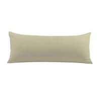 PiccoCasa Federa per cuscino con chiusura a cerniera, serie 1800 in microfibra spazzolata per cuscino per il corpo, federe lunghe morbide per cuscini per il corpo, 50 x 120 cm.