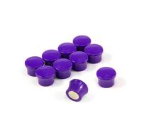 Piccola alta potenza 'Memo' Board magneti - viola (5 confezioni da 10)