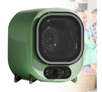 Piccola asciugatrice a condensatore, capacità 5 kg, compatta e portatile, per casa, appartamenti e camper, con centrifuga, capacità di carico 0,8 kg