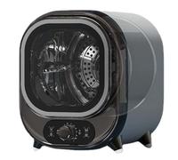 Piccola asciugatrice a condensatore ventilato da 5 kg, mini asciugatrice portatile e compatta, montabile a parete, soluzione ideale da banco