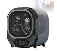 Piccola Asciugatrice, Condensatore Ventilato Da 5 Kg, Centrifuga Portatile E Compatta, Montaggio A Parete, Per Uso Su Bancone O A Parete, Asciugatrice Compatta(Electroplated blue)