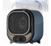 Piccola Asciugatrice Portatile Ventilata, Asciugatrice A Condensazione Compatta, Piccola Portatile Da Parete Con Centrifuga Automatica, Soluzione Ideale Da Bancon(Electroplated blue)