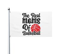 Piccola Bandiera Da Cortile 90X150Cm The Real Moms Of Basketball Bandieras Da Giardino Decorazione Bandiera Personalizzata Per Giardino, La Fattoria All'Aperto, Camion