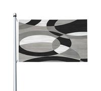 Piccola Bandieraes Dell'Individualità 90X150Cm Gray Black Red Bandierine Resistente Ai Raggi Uv Bandieras Pirati Per Camion, Giardino, Decorazione Domestica