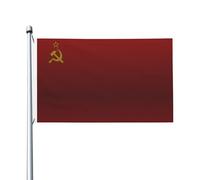 Piccola Bandieras Pirati 90X150Cm Flag Of The Soviet Union Knitting Effect Bandierine Colore Vivido Bandieras Da Giardino Per Barca, Giardino, Decorazione Domestica