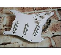 Piccola battuta per battute a doppio pickup per chitarra elettrica in stile ST con ritagli Set Battipenna Pickup(White)
