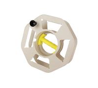 Piccola bobina di cavo salvaspazio con scomparto di uscita sovradimensionato, multiuso, avvolgicavo semplice da trasportare per gestire lo stoccaggio del filo leggero