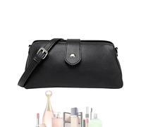 Piccola borsa a tracolla - Borsa a tracolla compatta, borsa da viaggio leggera | Borsa sicura antifurto, leggera organizer per tutti i giorni, borsa compatta unisex per campeggio e shopping, Nero
