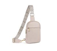 Piccola borsa a tracolla da donna in pelle vegana borse a tracolla per le donne alla moda marsupio con tracolla regolabile per viaggi, Talpa, Tempo libero