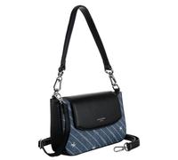 Piccola borsa a tracolla da donna rifinita in denim - David Jones