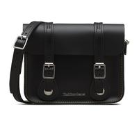 Piccola borsa a tracolla in pelle liscia Nero TU
