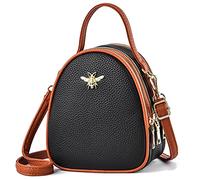 Piccola borsa a tracolla leggera da donna, alla moda, per telefono cellulare e portafoglio, Small