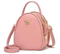 Piccola borsa a tracolla leggera da donna, alla moda, per telefono cellulare e portafoglio, Small