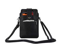Piccola borsa a tracolla Moblie Phone Purse Travel Shoulder Pouch per iPhone 16 15 14 13 Pro Max Samsung Galaxy A16 A26 A36 A15 A35 Motorola Edge 60 Pro Google Pixel 9 8 7 6 Pro, Nero