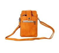 Piccola borsa a tracolla Moblie Phone Purse Travel Shoulder Pouch per iPhone 16 15 14 13 Pro Max Samsung Galaxy A16 A26 A36 A15 A35 Motorola Edge 60 Pro Google Pixel 9 8 7 6 Pro, Giallo